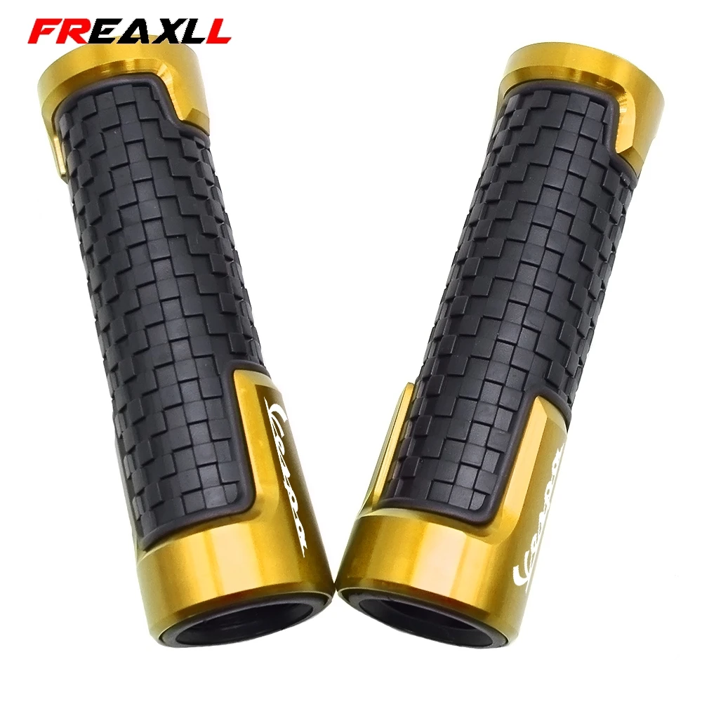 Аксессуары 22mm7/8 ''мотоциклетные ручки бар аксессуары рукоятки для Vespa скутер 150 gts300 LX150 GTS LXV LIVE