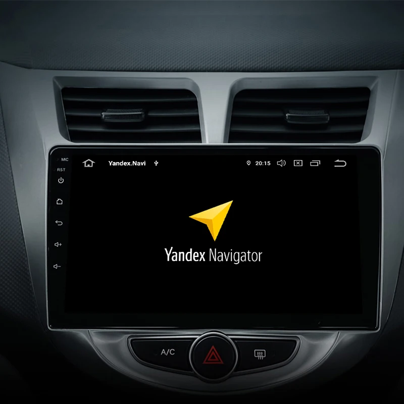 Восемь ядер/Android 9 0 Автомобильный мультимедийный плеер Gps для Hyundai Solaris 2008 2016 радио