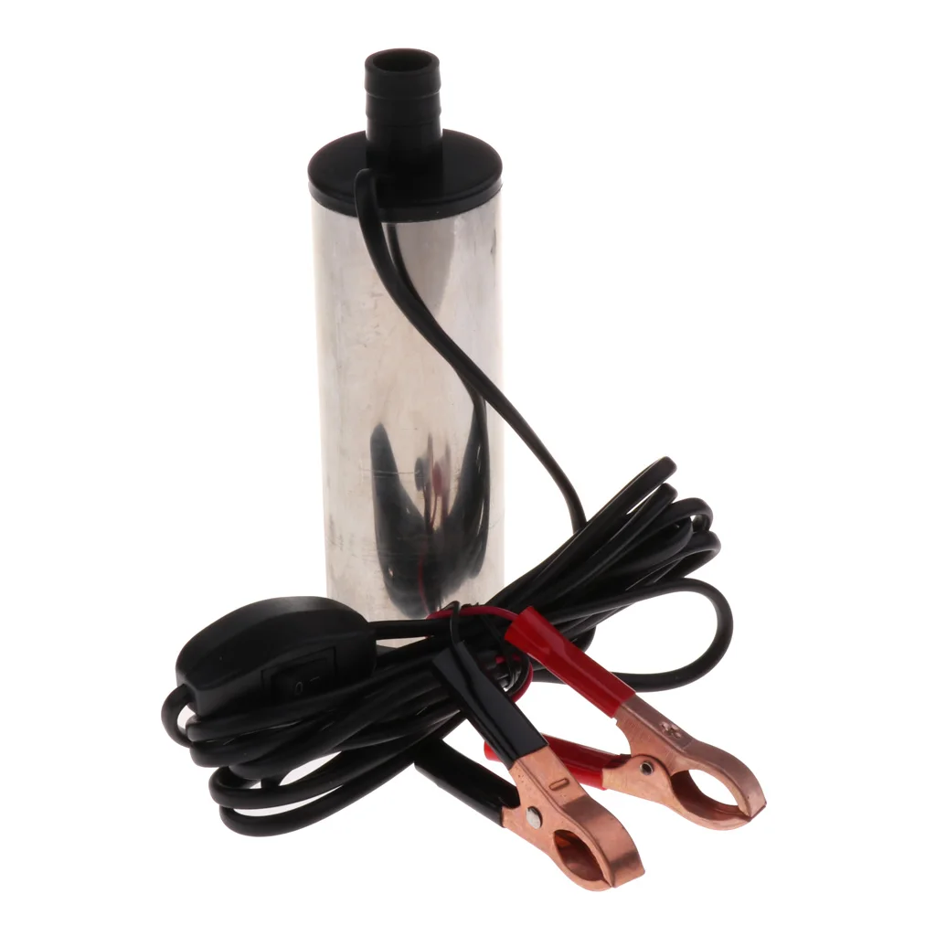 Brand New Durable Car 24V Submersible Pump 51mm Diesel Fuel Transfer 30L/min
