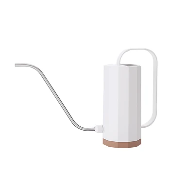 

1.2L Practical Plastic Home Handle Watering Can Irrigation Gardening Tools Cylindrical Long Mouth Flowers Plant Sprinkler Kettle
