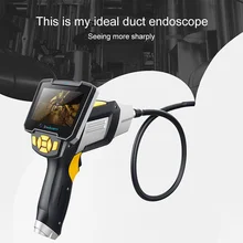 4,3 дюймов 6LED портативный эндоскоп 1080P бороскоп камера для осмотра внутренней поверхности промышленный инструмент для ремонта авто змея жесткий портативный эндоскоп