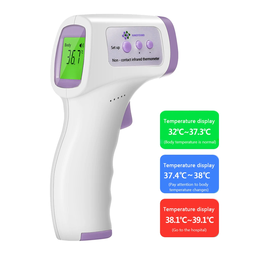 

Digital Forehead Thermometer Infrared Baby Thermometer Non-contact Body Temperature Gauge Temperature for Baby with Fever Alarm