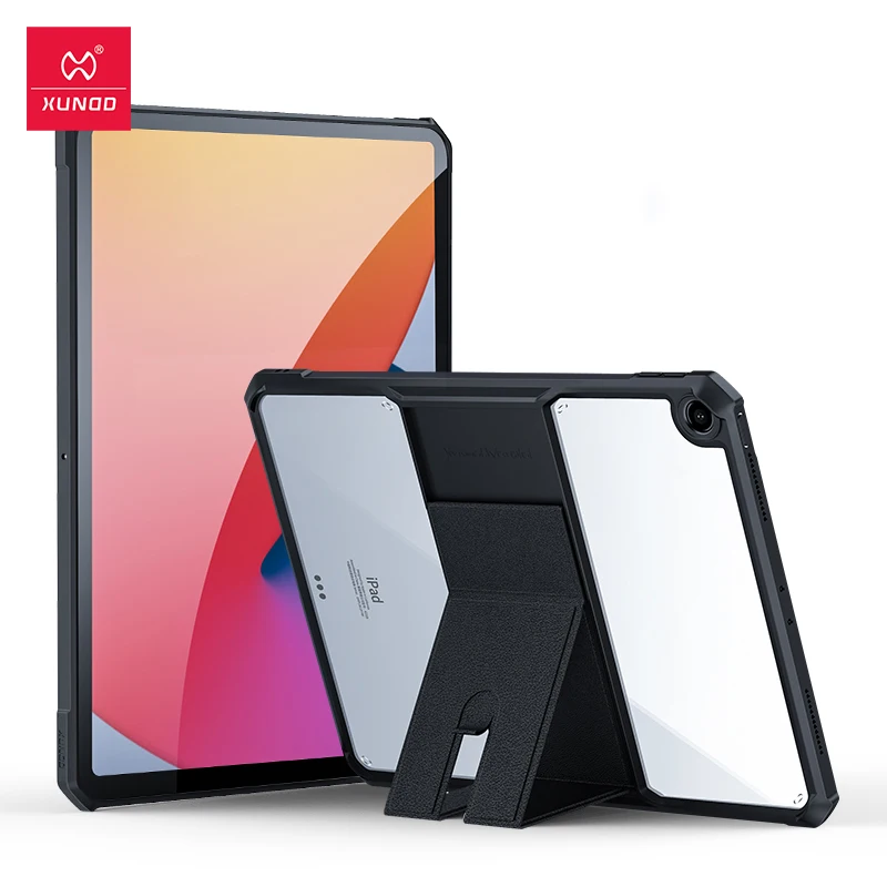 Xundd чехол для планшета iPad 10 2 Чехол держатель набор прозрачный вид Тип ручная крышка 7 8 поколение чехол|Чехлы