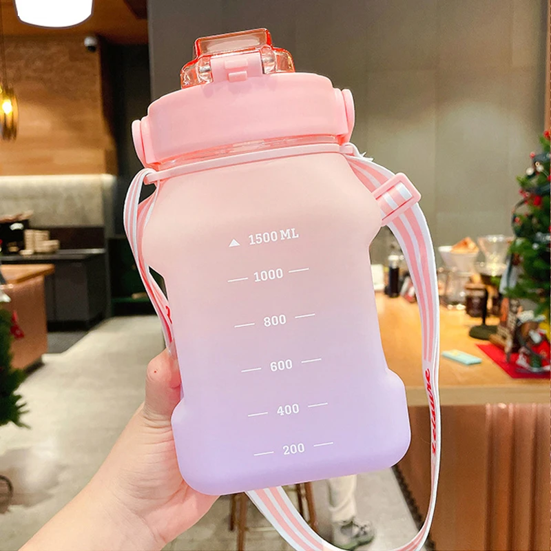 Kawaii Jumbo Pastel Style Water Bottle