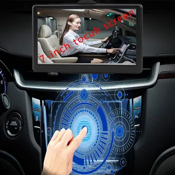 

Vehemo 8GB MP4 Vehicle Navigation Car Navigator Map Multifunctional Electronics Electronic Album GPS Navigator Sensors
