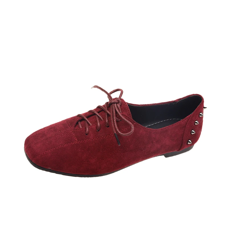 Women Casual Shoes 2021 New Ladies Flats Comfy Soft Zapatos Mujer Walking Footwear 2021 Summer New Dress Rivets Shoes