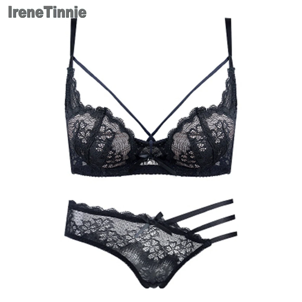 Irene Tinnie Spring Summer Light Luxury Elegant Sexy Lace Gathered Deep V Woman Bra Set Intimates Dessous Lady Lingerie Set Irene Tinnie Spring Summer Light Luxury Elegant Sexy Lace Gathered Deep V Woman Bra Set Intimates Dessous Lady Lingerie Set