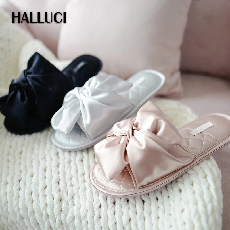 Silk bedroom slippers Clearance