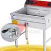 Electric Fryer Fried Chicken Fish Fritters French Fries Fully Automatic Commercial 20L Large Capacity 4800W Stainless Steel 220V 4