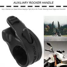 

Comfortable Anti-slip Rubber Throttle Boss Motorcycle Cruise Control Assist Rocke r Handgrip Universal for Motorcycle