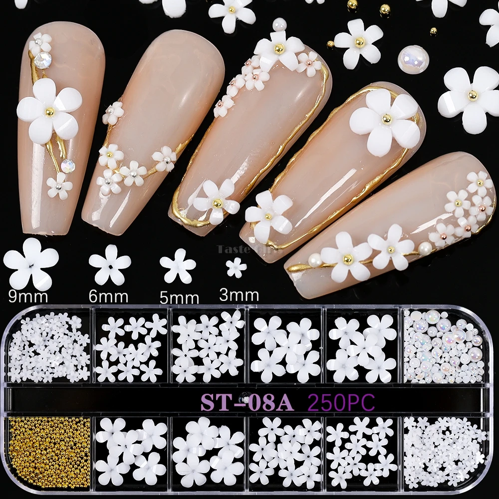 Buy 36pcs 3d Bows Nail Art Rhinestones, Alloy Jewelry Diy Nail Flatback  Crystals Decoration,Manicure Charms Large Mix Sizes Crystal Diamonds Gems  Stones Nail Art Supplies Online at Lowest Price Ever in India |