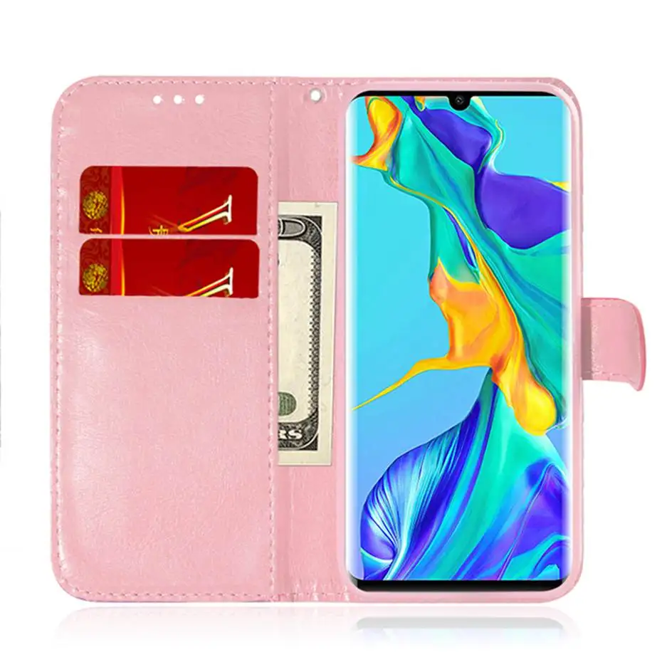 Лазерный флуоресцентный флип-чехол для huawei P30 P20 mate 20 Pro Lite Y5 Y6 Y7 Y9 P Smart Z Plus Honor 20 9X Pro 8X чехол Fundas