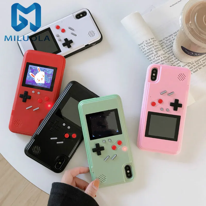 Dropshipping Retro Full Color Display Game Phone Case for iphone 11 11 pro 11 pro max
