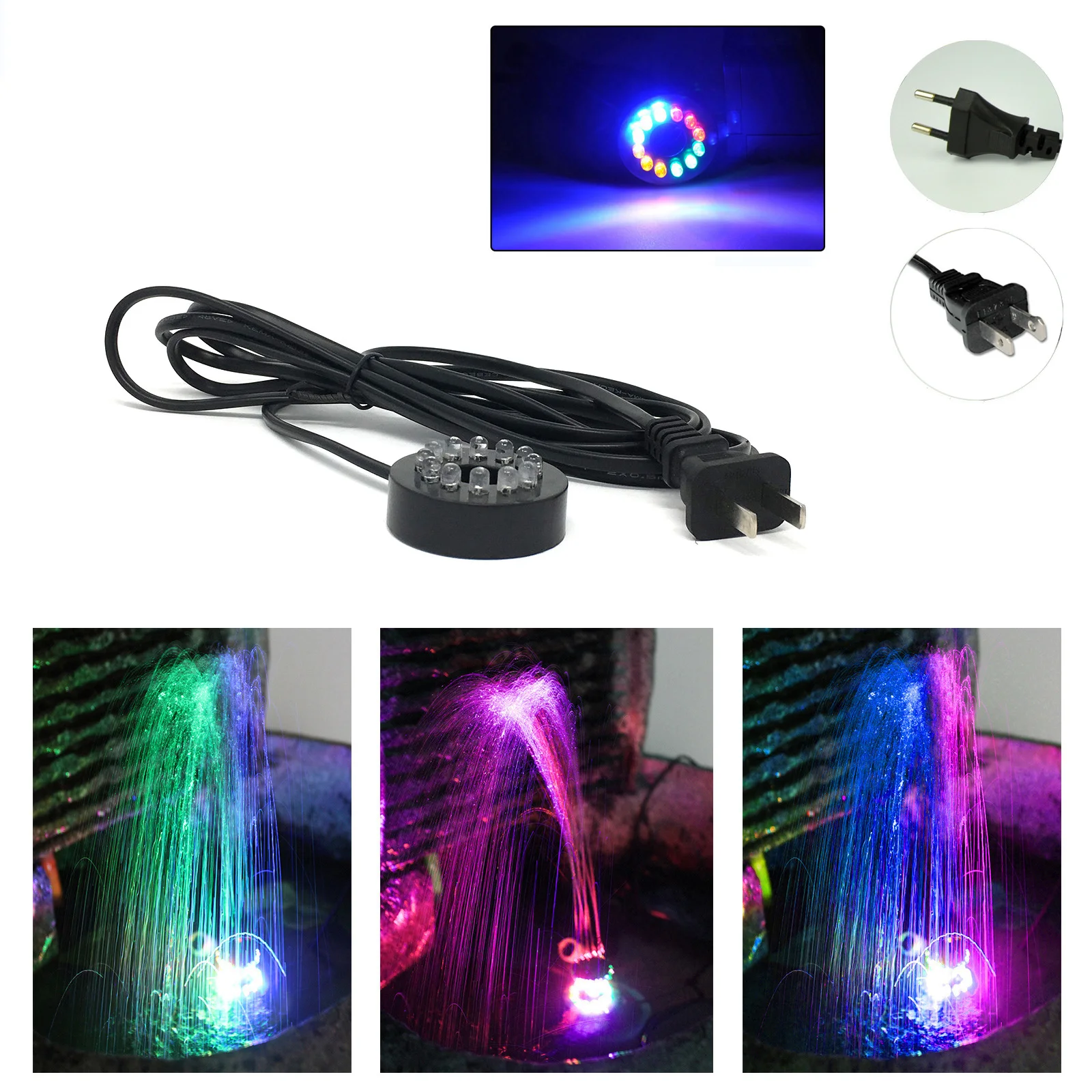 Share more than 145 submersible led fountain light ring super hot
