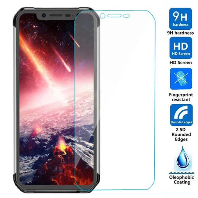 2.5D полное клеевое закаленное стекло для Blackview BV9600E протектор экрана закаленная