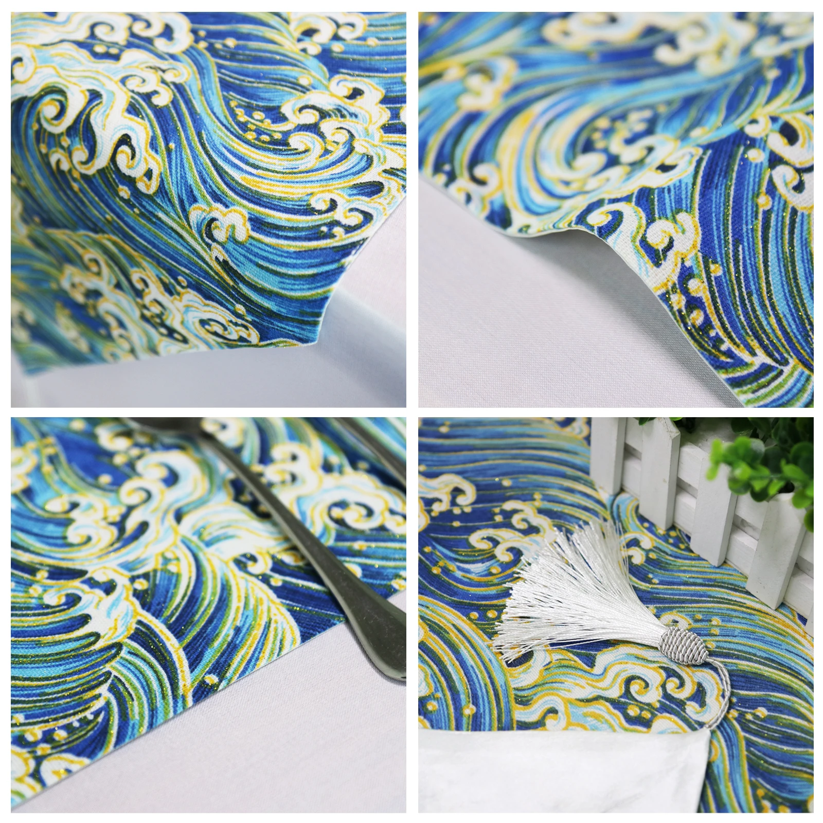 1pcs Table Runner Linen Christmas Decoration Dining Table Flag Tablecloths Placemat for Home Hotel Festival Decoration