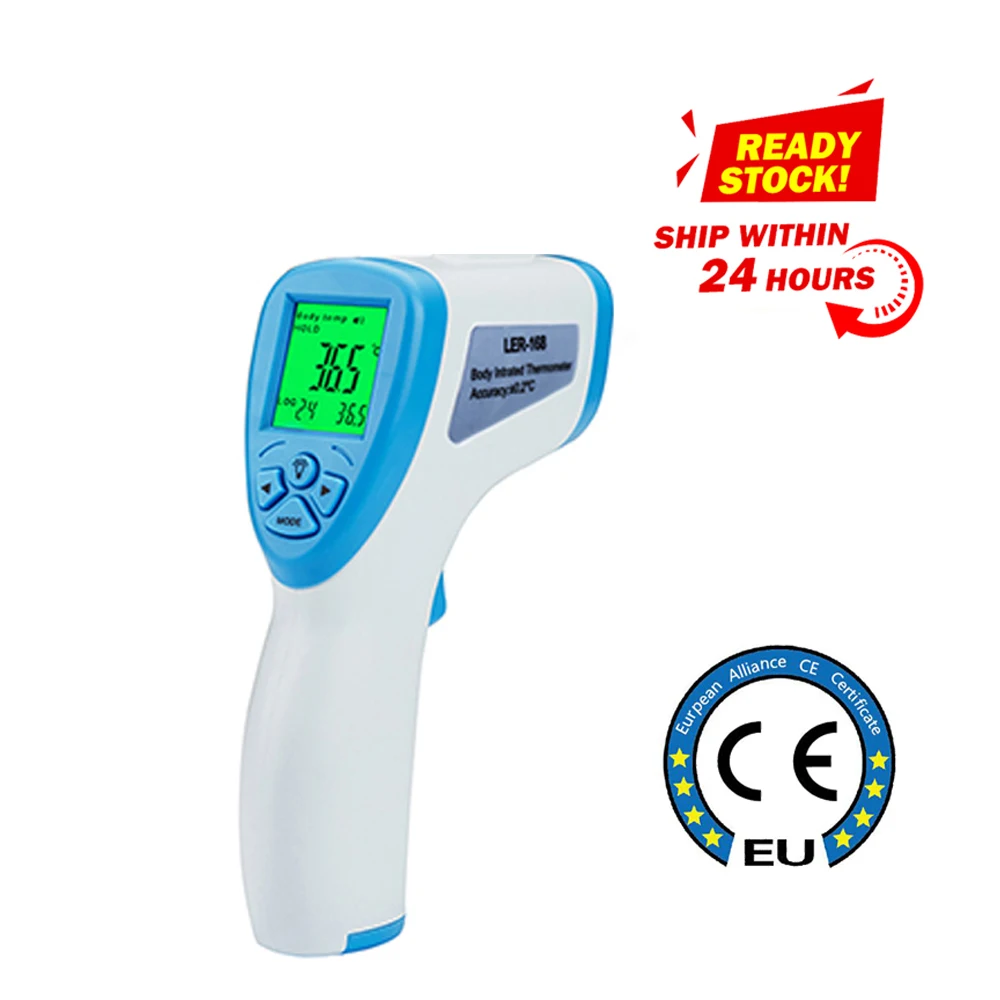 

CE Certification Infrared Forehead Thermometer best baby thermometer LCD Digital Termometro Non-contact Body Temperature Measure