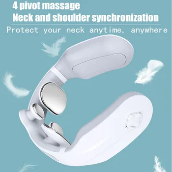 

Smart EMS Electric Neck and Shoulder Massager Cervical Vertebra Physiotherapy Pain Relief Tool Health Care Relaxation