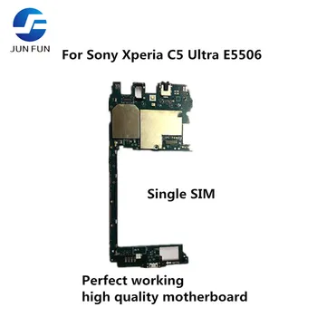 

JUN FUN Tested Full Work Original Unlock Motherboard For Sony Xperia C5 Ultra E5506 Logic Circuit Electronic Panel