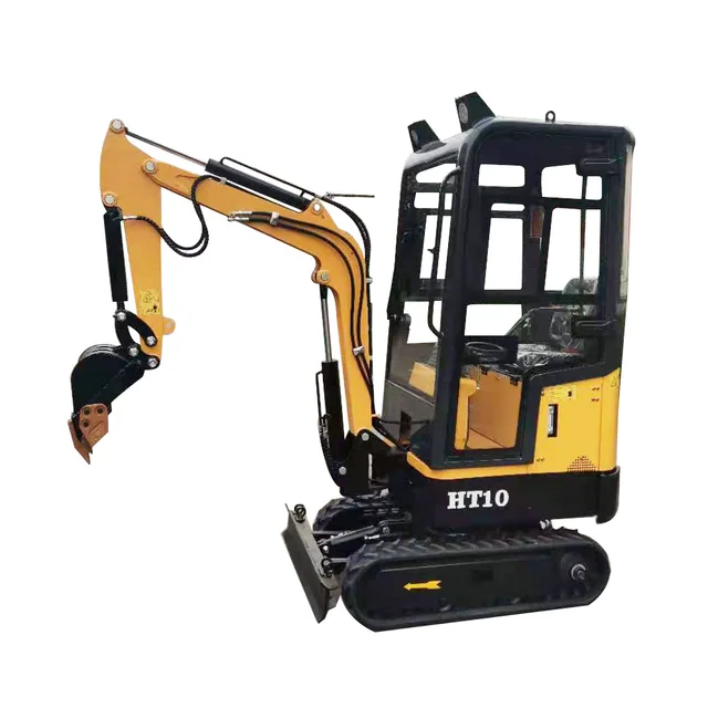 Hydraulic crawler mini excavator machine Chinese small digger with closed cabin 4