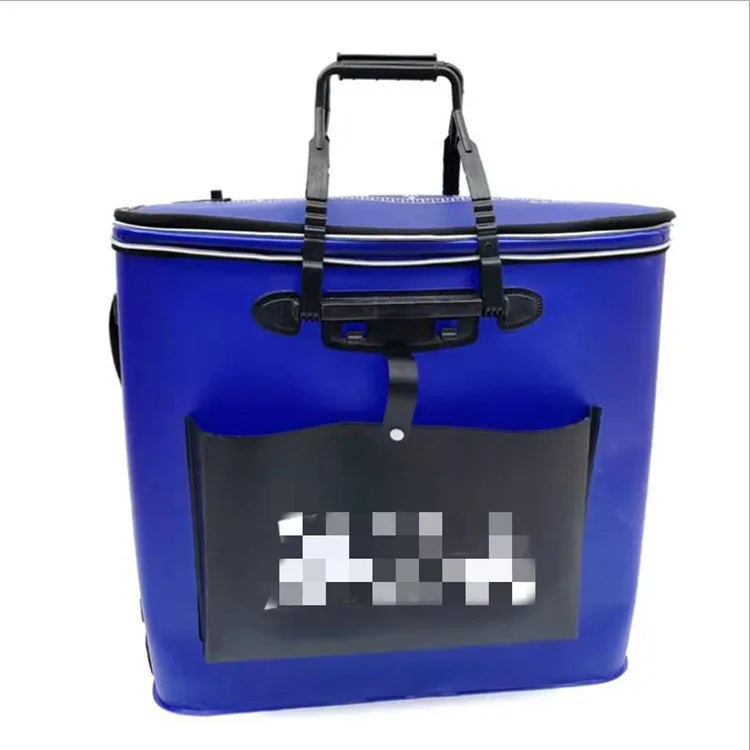 

Double Layer Fishing Bucket Thick Eva Fishing Box Fish Barrels Foldable Tank Fishing Gear