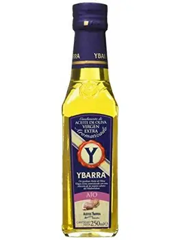 

Ybarra Aceite de Oliva Virgen Extra Aromatizado de Ajo - Paquete de 6 x 250 ml - Total: 1500 ml