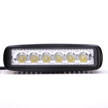 

18W LED Work Light Indicators Motorcycle Driving Offroad Boat Car Tractor Truck SUV ATV Spot Flood 12V JA55