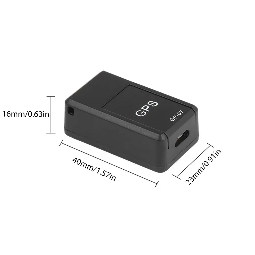 GF07 Magnetic Mini Car Tracker GPS Real Time Tracking Locator Device Magnetic GPS Tracker Real-time Vehicle Locator