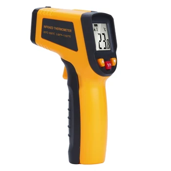 

Digital Infrared Thermometer termometro infrarojo IR-LCD Temperature Meter Non-contact Laser Thermometers Pyrometer Hygrometer