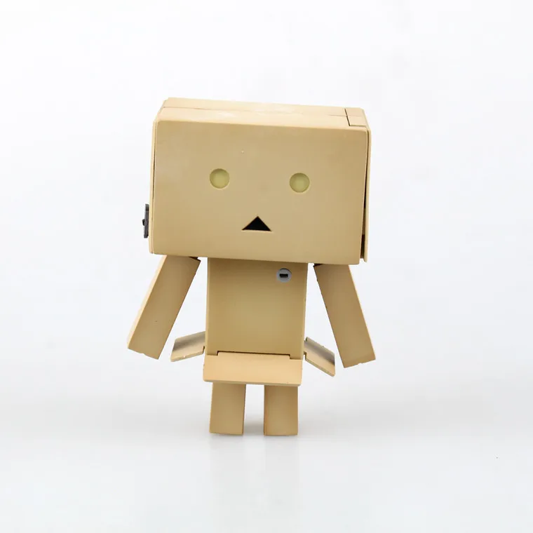 

Assembled Model Completely Transformation Paper Box People Four-Leaf Sister Paper Box People Danboard Boxed Garage Kit
