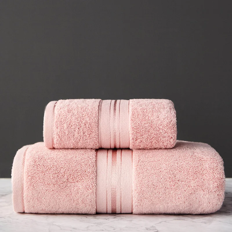 Egyptian Cotton High-End Bath Towel Kit Towel Super Fast Water Absorption High Density Bathroom Home Portable bath towels cotton towel