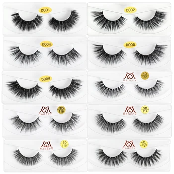 

10 Pairs 3D Mink False Eyelashes Crisscross Natural Makeup Eyelash Fluffy Thick Mink Fake Lashes Wholesale Eyelashes maquiagem