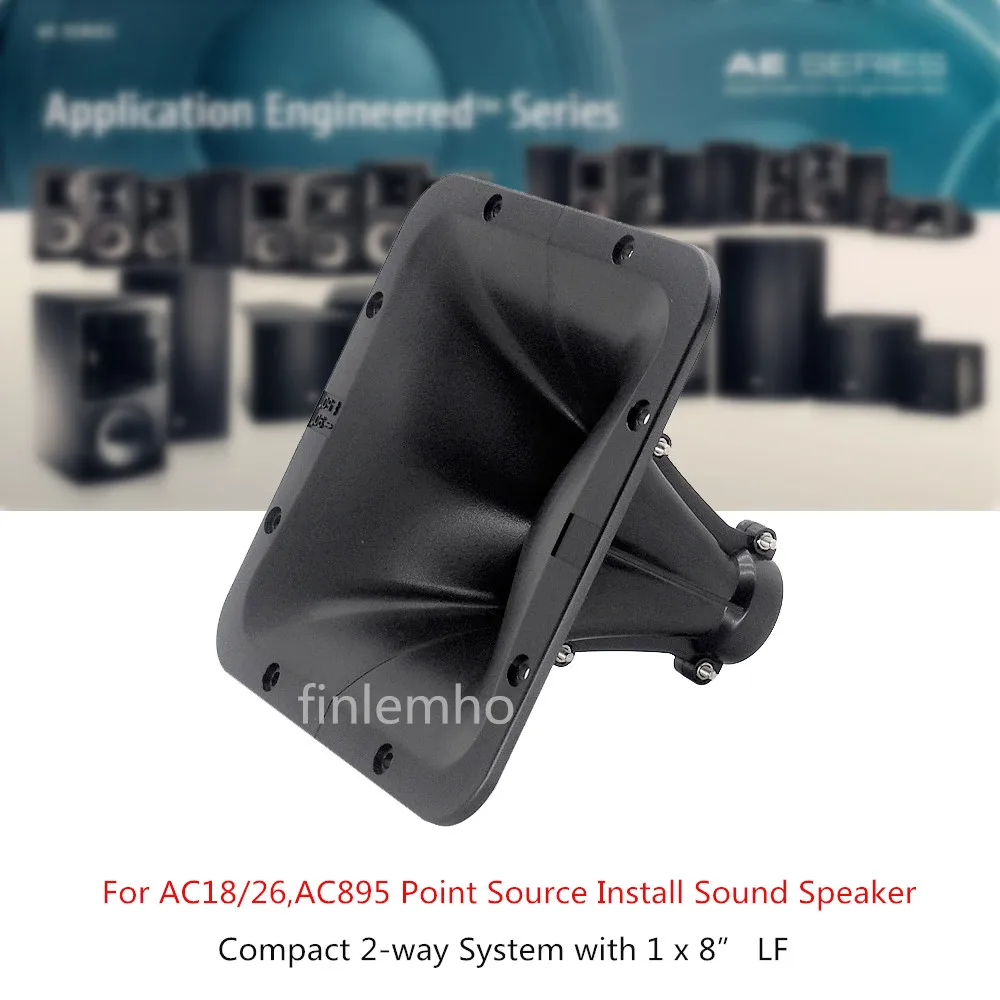 Speaker Tweeter Horn Waveguide para Endereço Público Professional Audio Mixer Console Home Theater Garganta 90 ° x 50 ° Ac895 1pc dj - Image 3