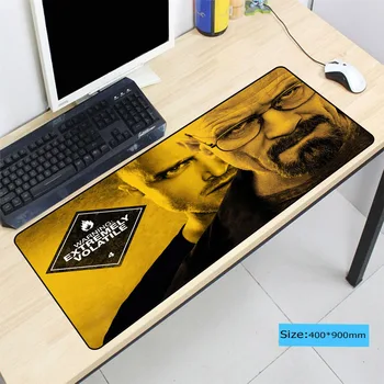 

Breaking Bad Large Lock Edge Mouse Pad Mat Desk Table Mousepad Office Cushion Super Big 60cm 70cm 80cm 90cm Thicken 4mm
