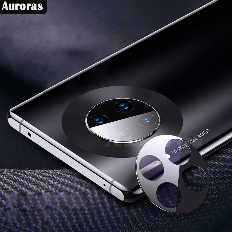 Auroras Защита объектива камеры для huawei mate 30 металлическое кольцо для камеры закаленное стекло для mate 30 Pro пленка для объектива Защита экрана