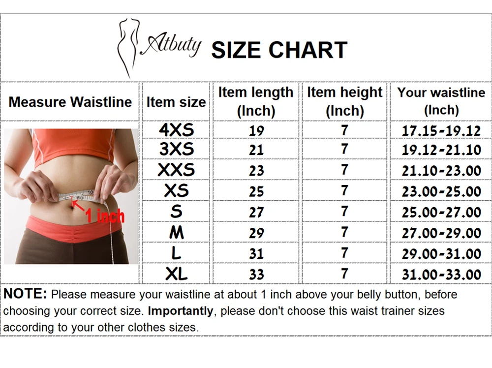 NB1448N-1Women's Short Waist Trainers 7 Inches Torso Slimming Cincher Modeling Strap Small Girl Tummy Control Underwear Shapewear (5)