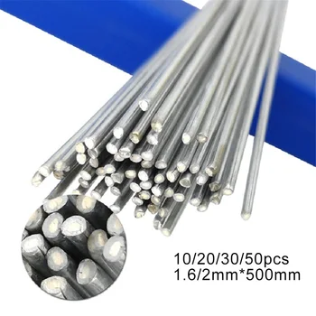 

1.6/2mm*500mm Solder Rod Welding Wire Low Temperature Aluminum Flux Cored Soldering Rod No Need Solder Powder 10/20/30/50Pcsnew