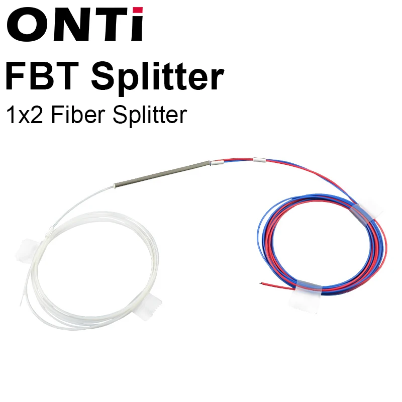 Splitter Fbt Accoppiatore Ottico Onti 10Pcs Senza Connettore 1X2 Accoppiatore Fibra 95/5 90/10 85/15 80/20 75/25 70/30 Splitter Plc