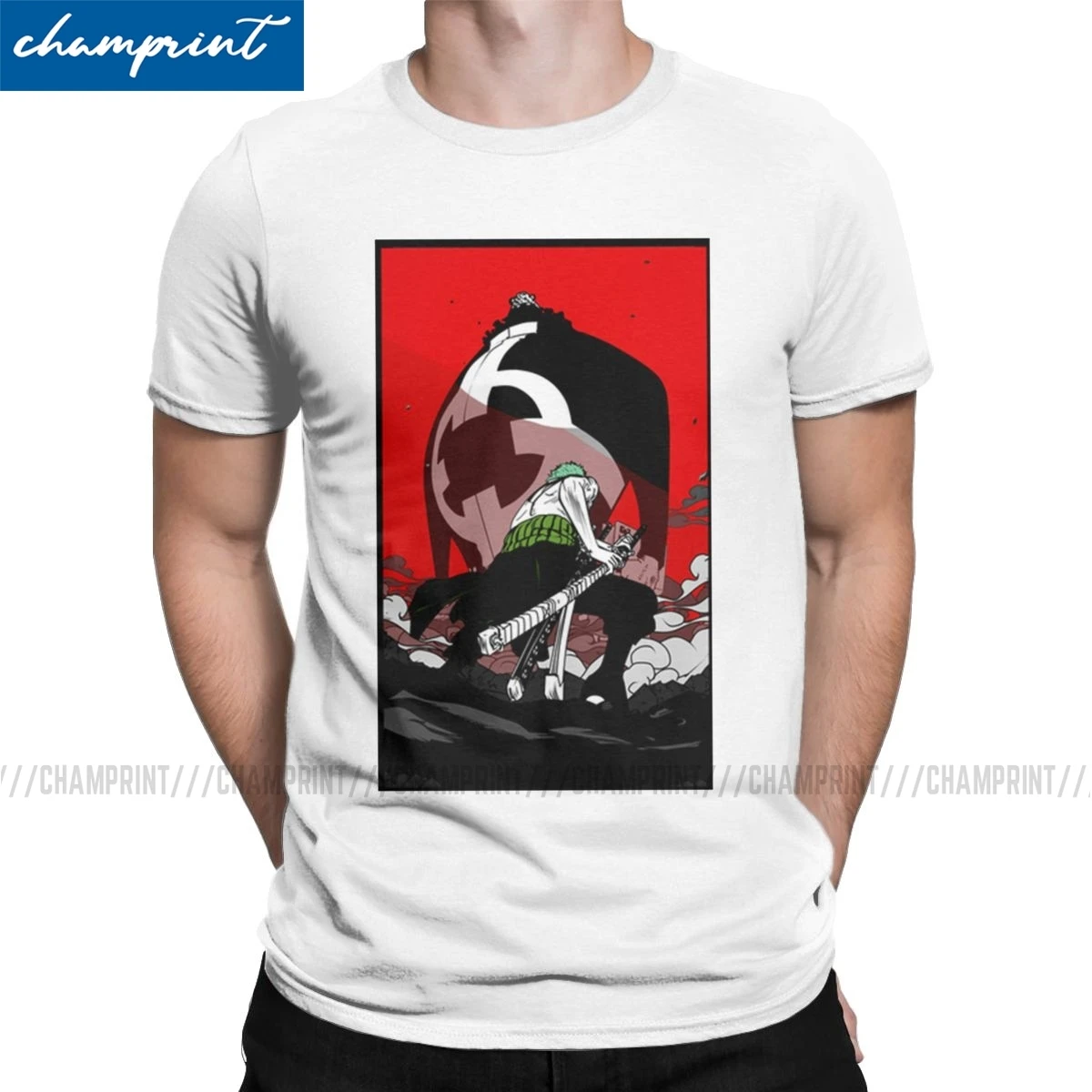 Zoro Vs Kuma Men S T Shirt Roronoa Zoro Swordman One Piece Manga Leisure Tees Short Sleeve T Shirts Cotton Plus Size Clothing T Shirts Aliexpress