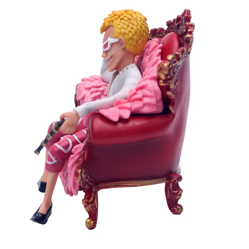 Аниме Peripheral one piece Seven Wu Hai GK сидящий маленький Тан Дон Кихот · Doflamingo в коробке гаражный комплект