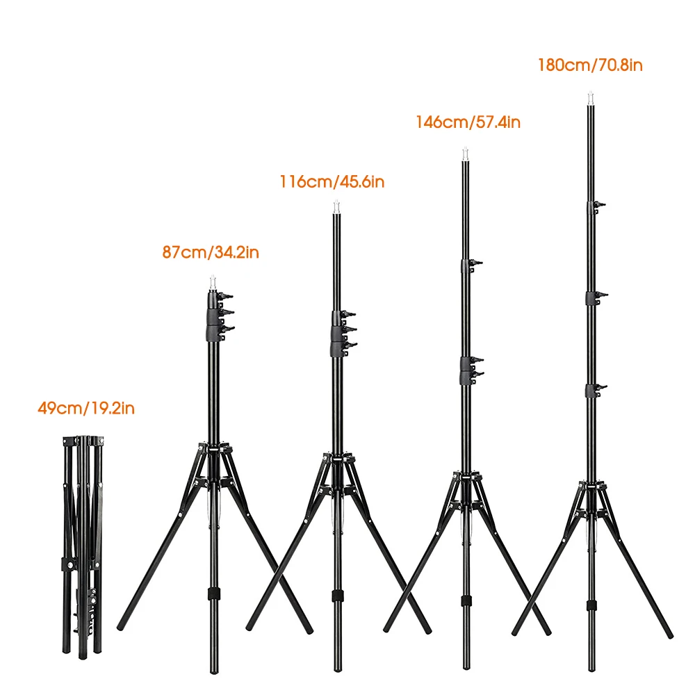 SPASH RL-12A LED Ring Light Photography Lighting Bi-color 3200K 5500K CRI90 Ring Lamps for Vlog Camera Youtube Photo Lamp 14inch 5