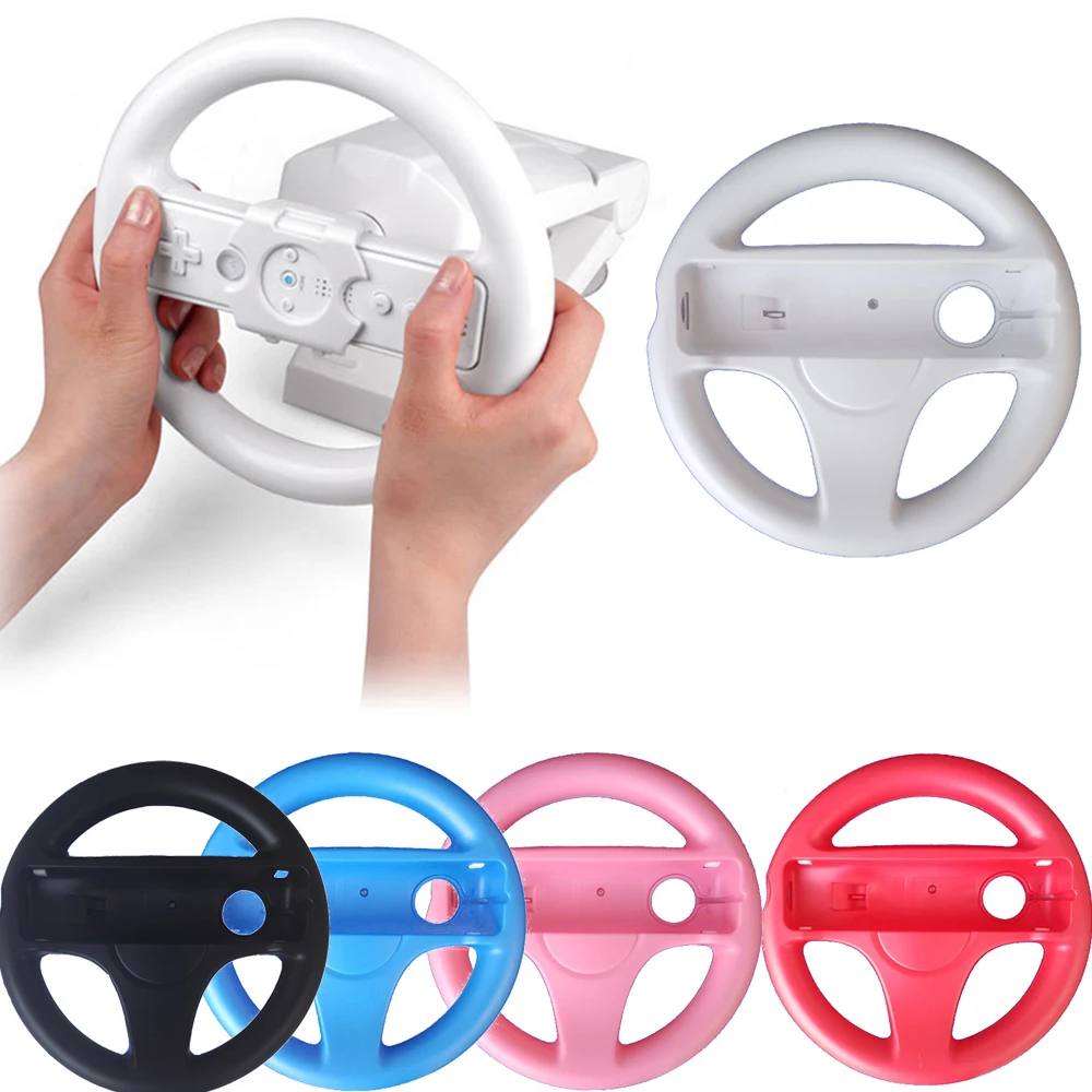 Игровой круглый пульт дистанционного управления на руль для Nintendo Wii Kart|Игровые