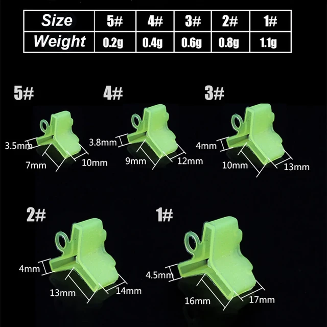 20Pcs 1# 2# 3# 4# 5# Treble Hooks Sheath Case Safety Protector Holders Case  Bonnets Hook