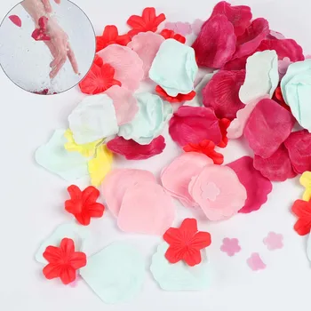 

50g Portable Disposable Soap Paper Flower Natural Scented Mixed Petal Shape Washing Hand Sheets Home Travel Bath Supplies
