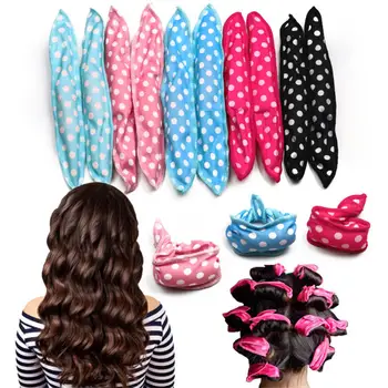

2pcs t Hair Curlers Soft Sleep Pillow Hair Rollers Set Best Flexible Foam And Sponge Magic Hair Care Diy Hair Styling Tool