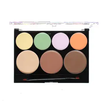 

Seven-color Contours Palette Cover Blemishes Waterproof Smudge-Proof Even Skin Color Contours Cream Cosmetic