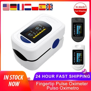 

Digital Fingertip Pulse Oximeter OLED Display Blood Oxygen Sensor Saturation SpO2 Monitor Meter with SpO2 Wave Form Beep Sound