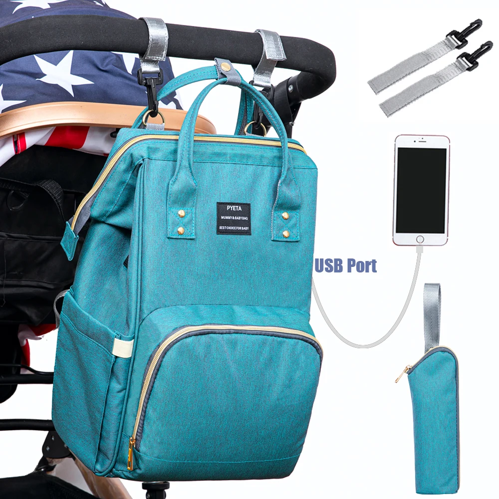 PYETA Baby Diaper Bags For Mmummy Nappy Backpack Maternity Bag Bolsa Maternidade Care | Мать и ребенок