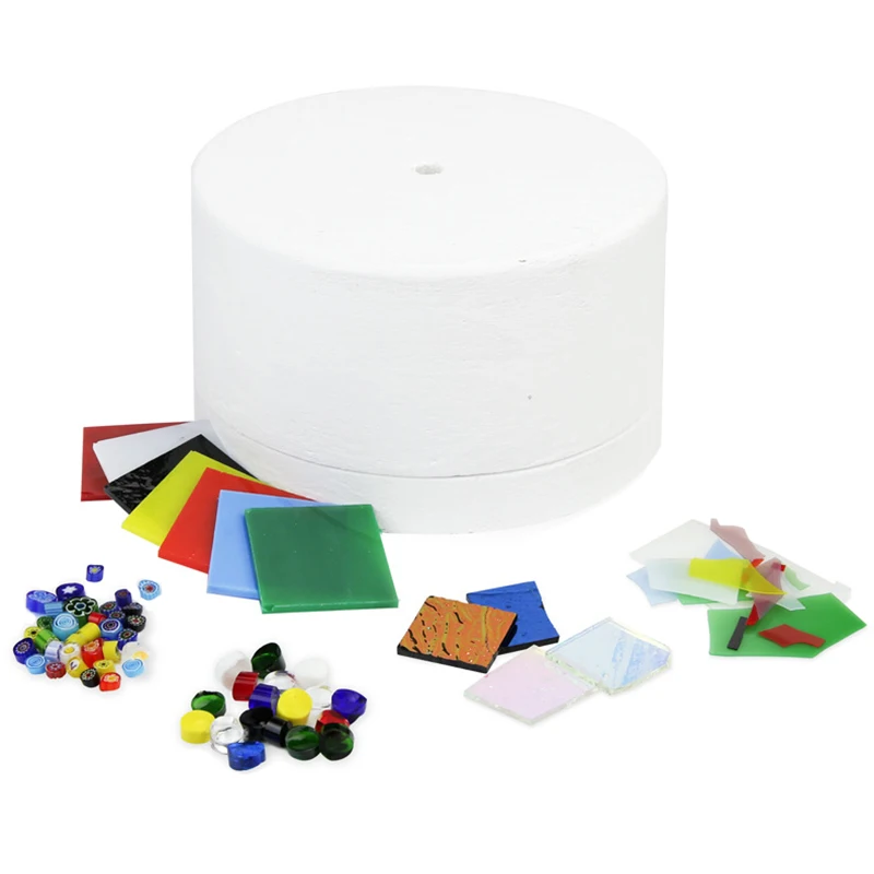 

Crafts Sewing DIY Jewelry Handmade Large Microwave Kiln Set Molten Glass Kiln Ceramic Accessories Tool Supplies