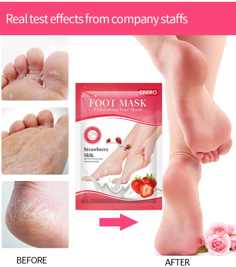 Foot Peel Mask Exfoliating Foot Masks 30pairs